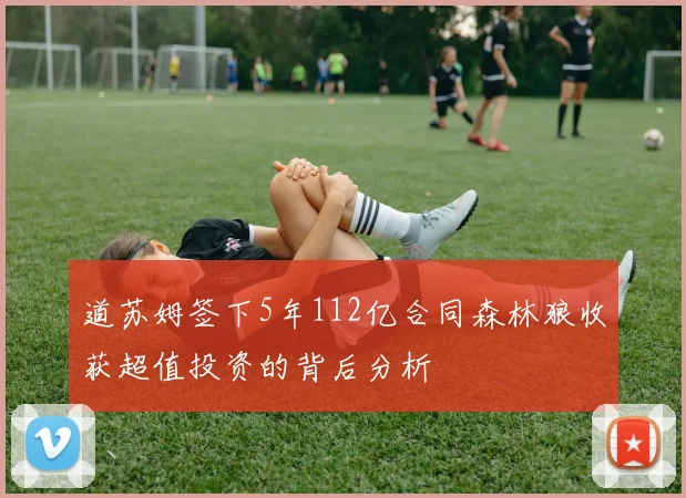 道苏姆签下5年112亿合同森林狼收获超值投资的背后分析
